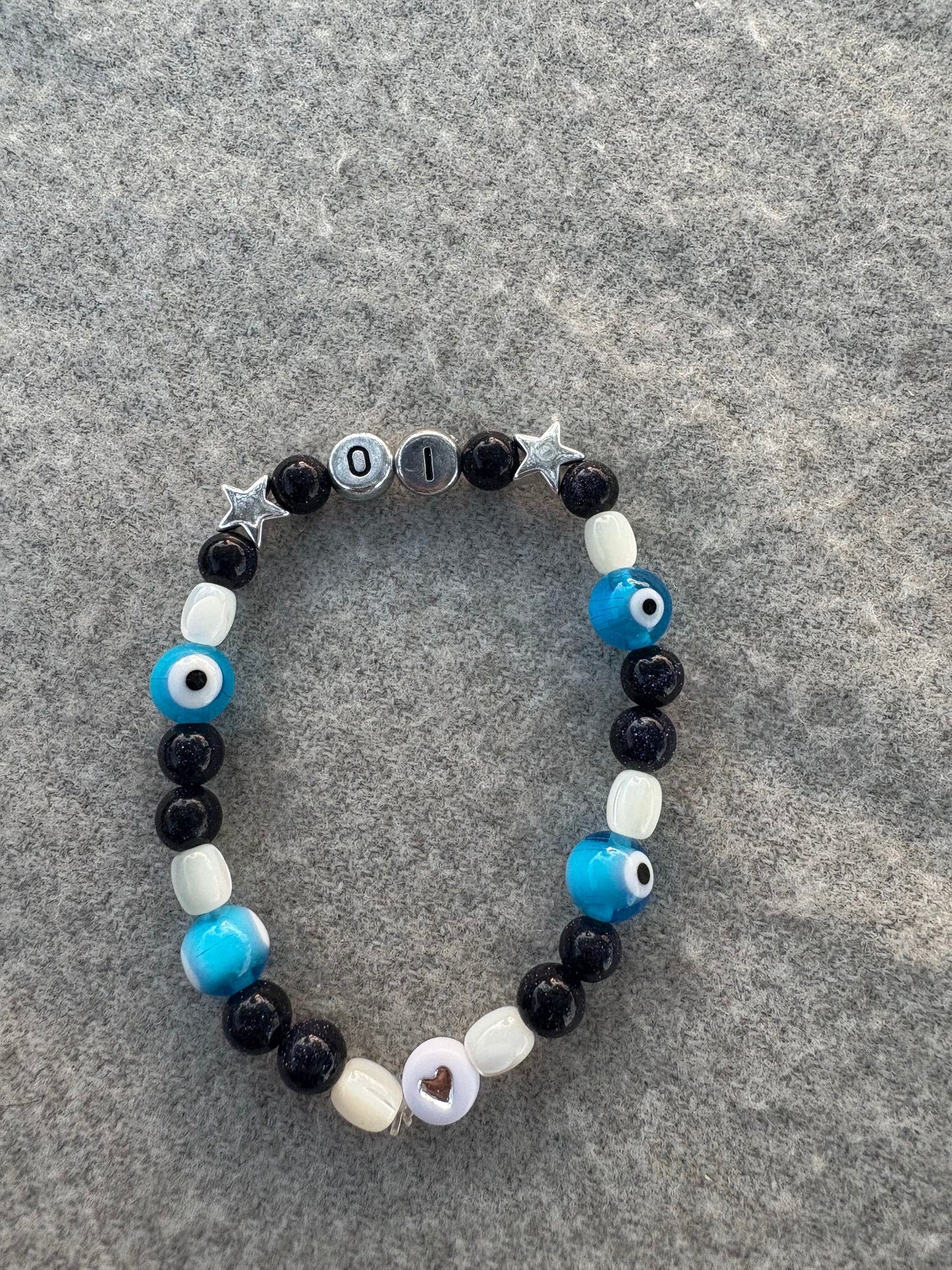 #10 Drake Maye Rose Quartz & Protection Bracelets