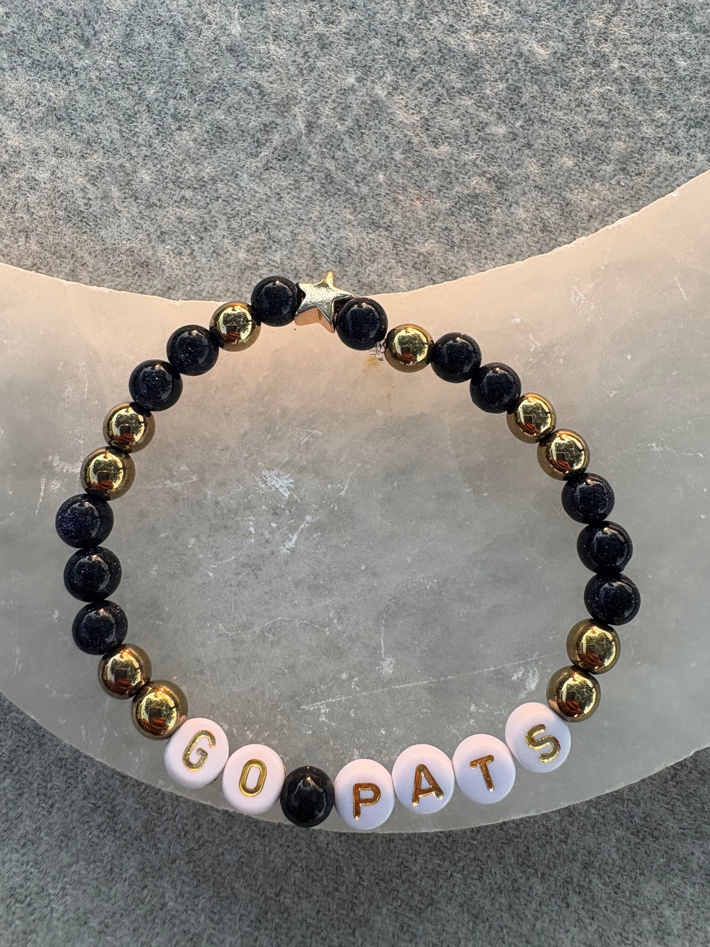 Go Pats Bracelets