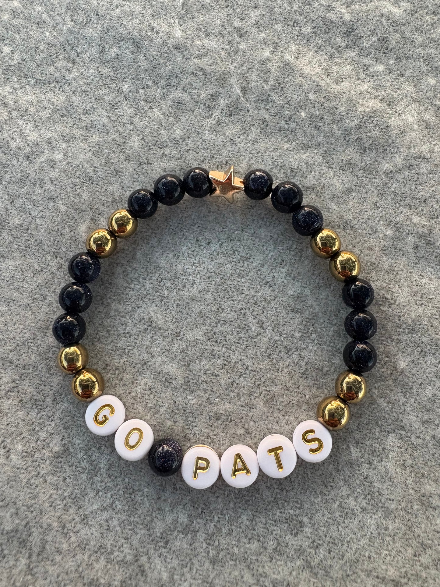 Go Pats Bracelets