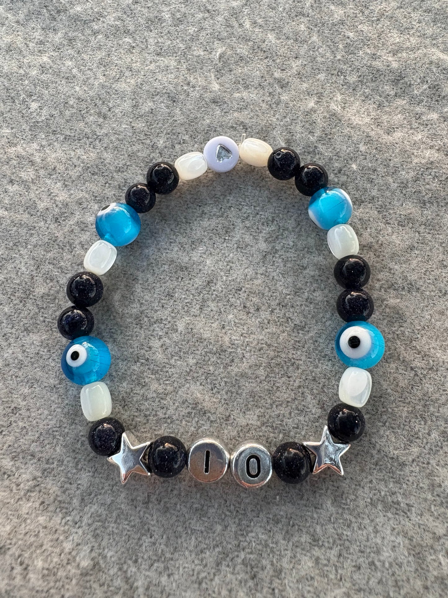 #10 Drake Maye Rose Quartz & Protection Bracelets