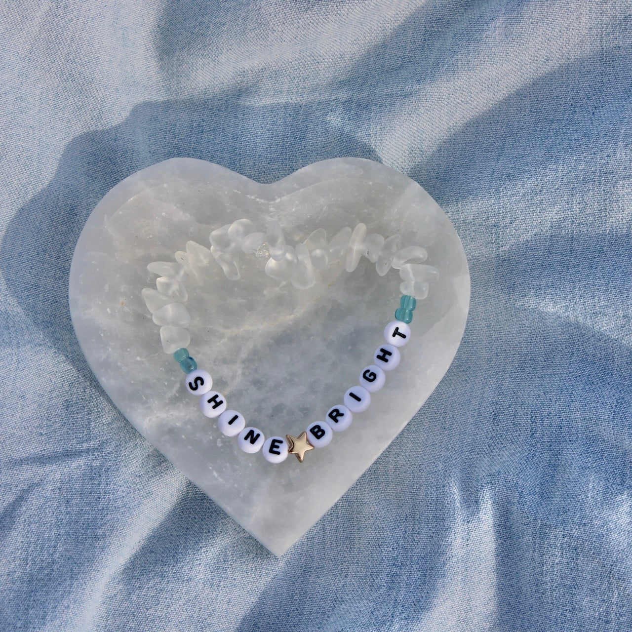 Shine Bright Quartz Beaded Bracelet