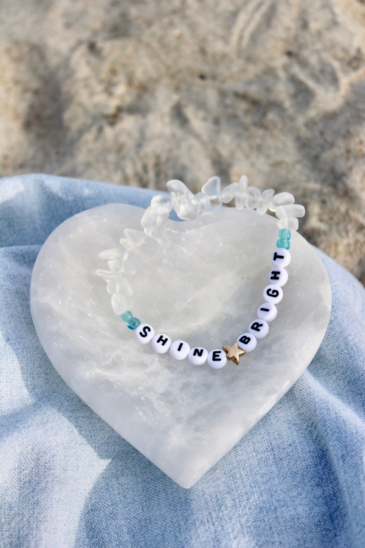 Shine Bright Quartz Beaded Bracelet