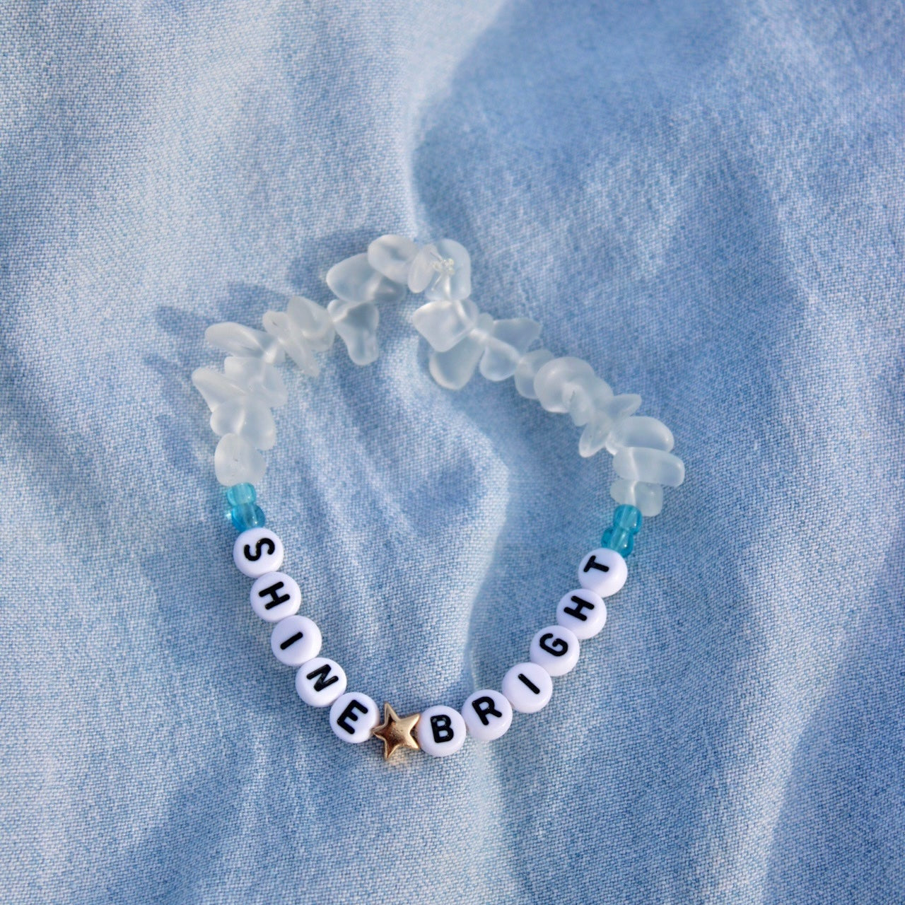 Shine Bright Quartz Beaded Bracelet