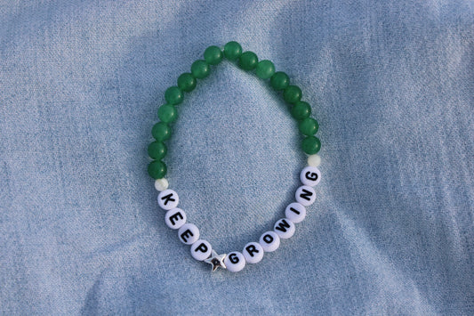 Keep Growing Aventurine Bracelt