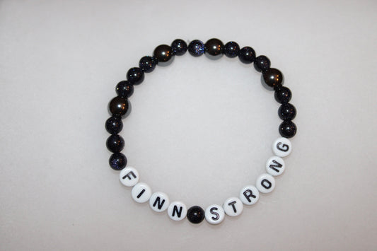 Finn Strong Bracelet- Blue Goldstone & Hematite