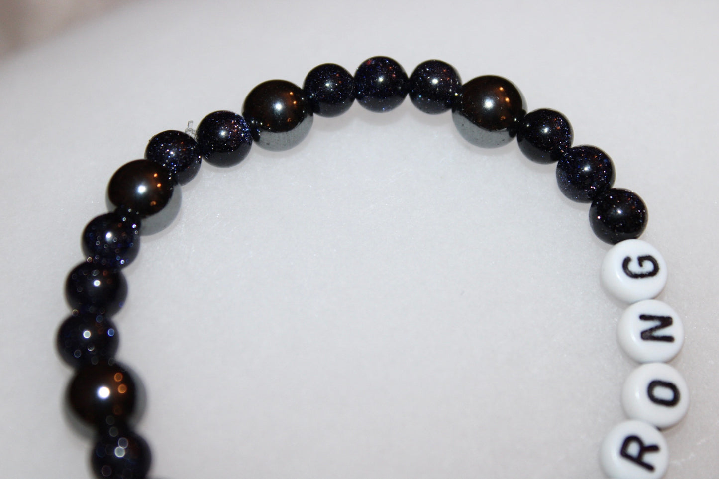 Finn Strong Bracelet- Blue Goldstone & Hematite